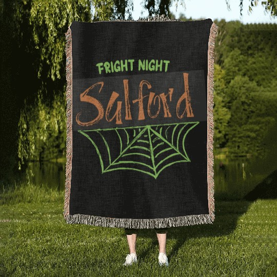 Salford - Fright Night  D83C DF19 D83D DC7B Woven Blankets