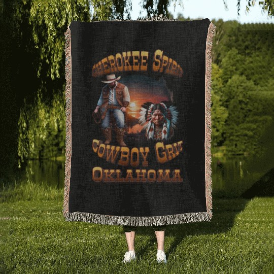 Cherokee Spirit, Cowboy Grit: Oklahoma Woven Blankets