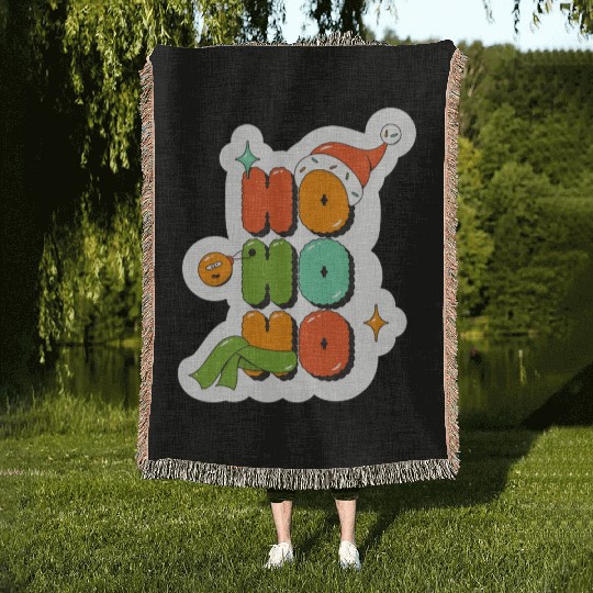 Have a holly jolly christmas Woven Blankets