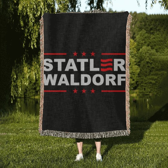 Statler and Waldorf Woven Blankets