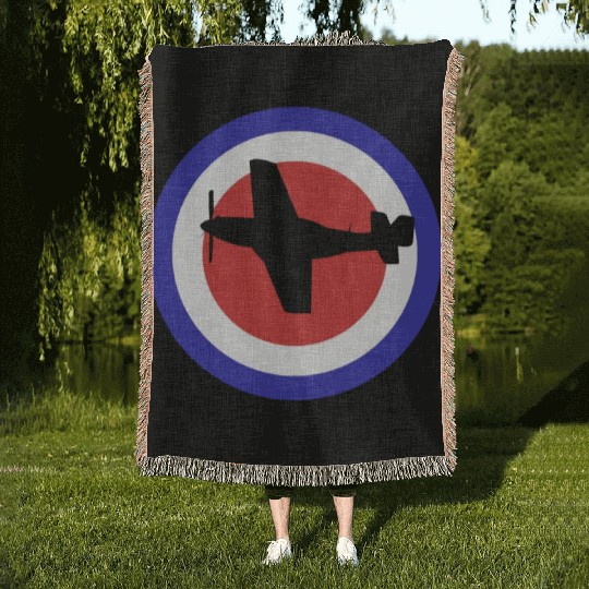 Fighter Jet Copilot Gift Woven Blankets