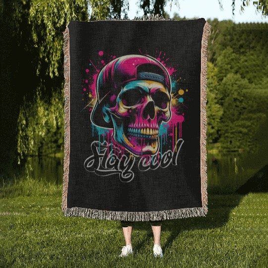 Totenkopf Stay cool Woven Blankets