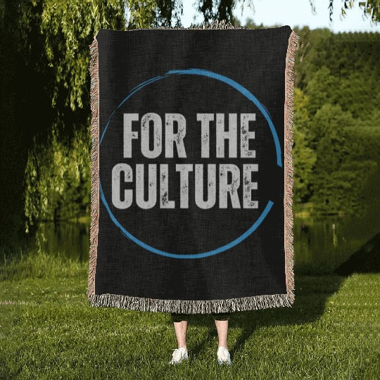 For the culture Woven Blankets