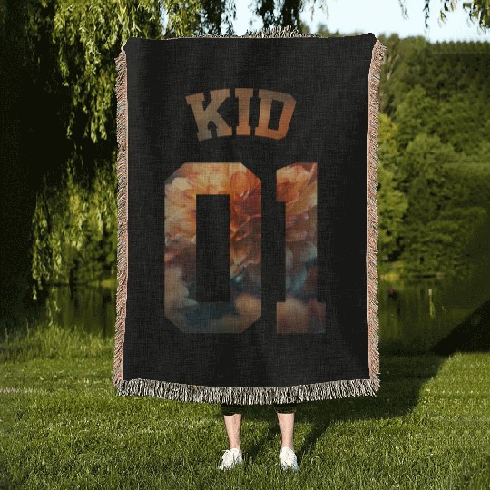 FAMILY - KID 01 Woven Blankets