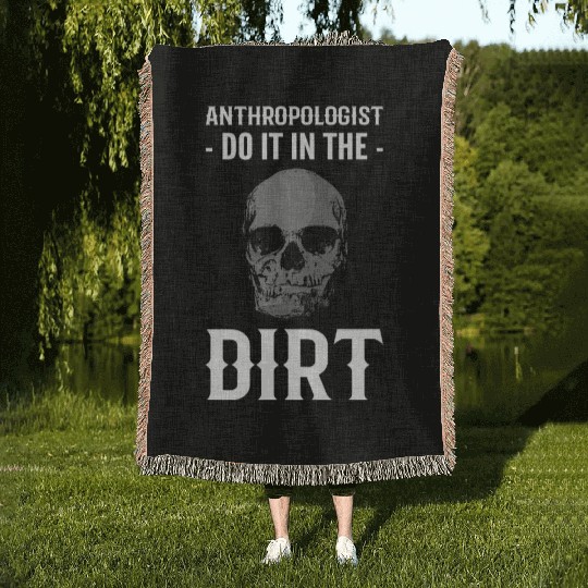 In the Dirt University Professor Gift Woven Blankets