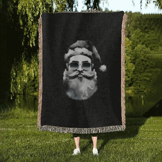 Sleigh all day Woven Blankets