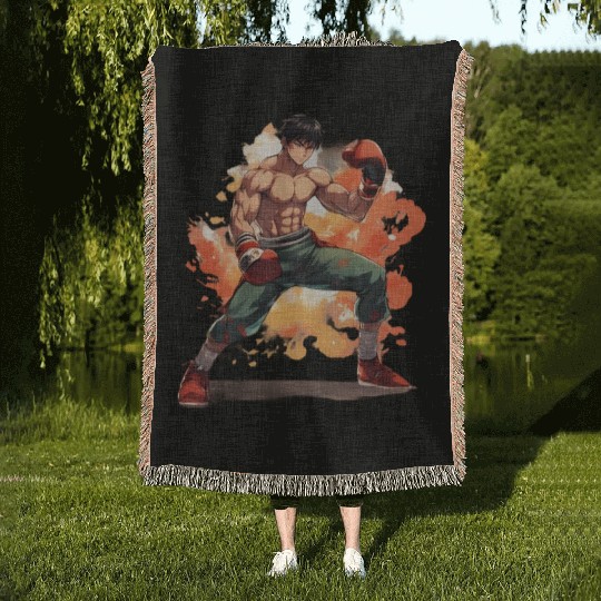 Kung Fu Fighting Woven Blankets