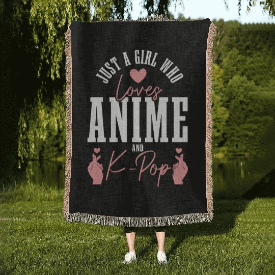 K-Pop Fan Gift Korean Pop Music Woven Blankets