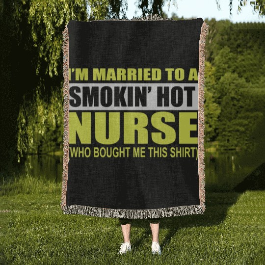 nurse 2 Woven Blankets