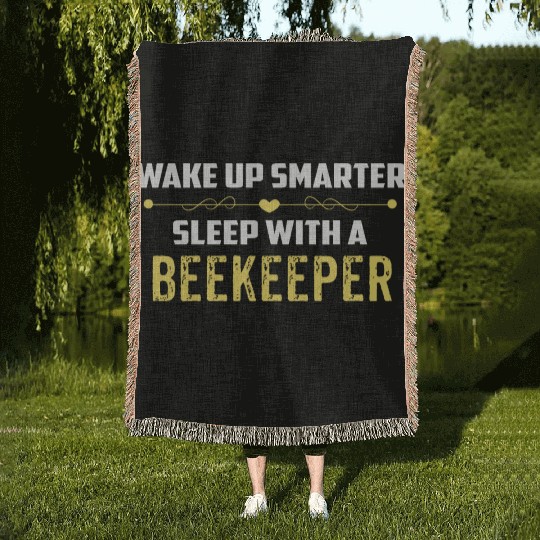 Wake Up Smarter Sleep With A BEEKEEPER Woven Blankets