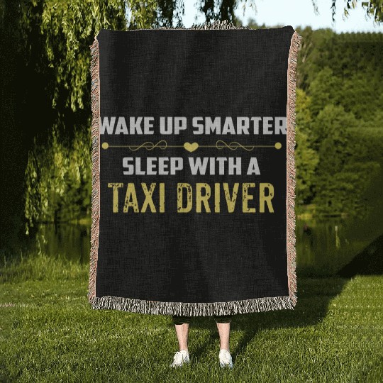 Wake Up Smarter Sleep With A TAXI DRIVER Woven Blankets