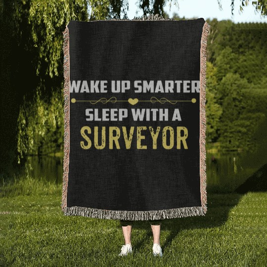 Wake Up Smarter Sleep With A SURVEYOR Woven Blankets