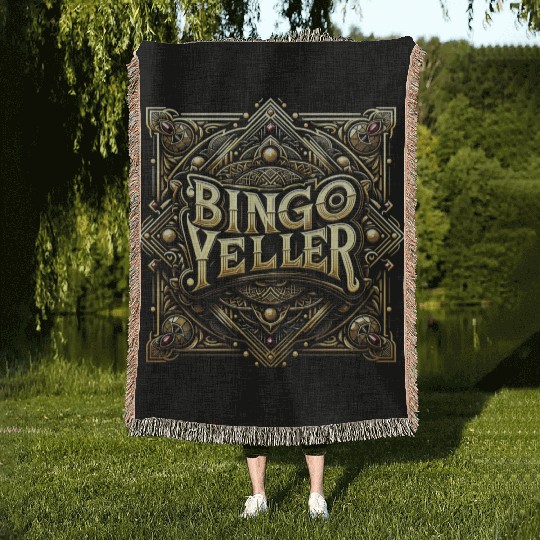 Bingo Yeller 5 Woven Blankets
