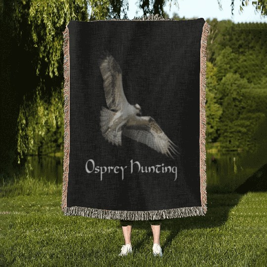 Osprey Hawk Woven Blankets