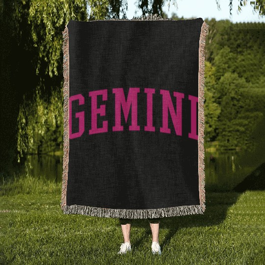 K Varsity Gemini Woven Blankets