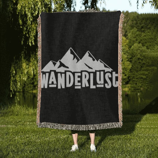 Hiking | Mountaineer | Wanderlust | Climbing Woven Blankets