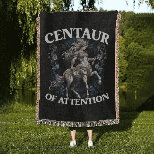 Centaur Mythical Creature Greek Mythology Woven Blankets