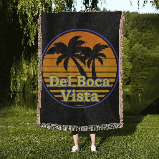 Del Boca Vista Woven Blankets
