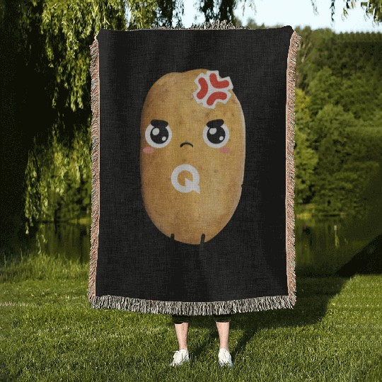 Grumpy QUARTY Woven Blankets