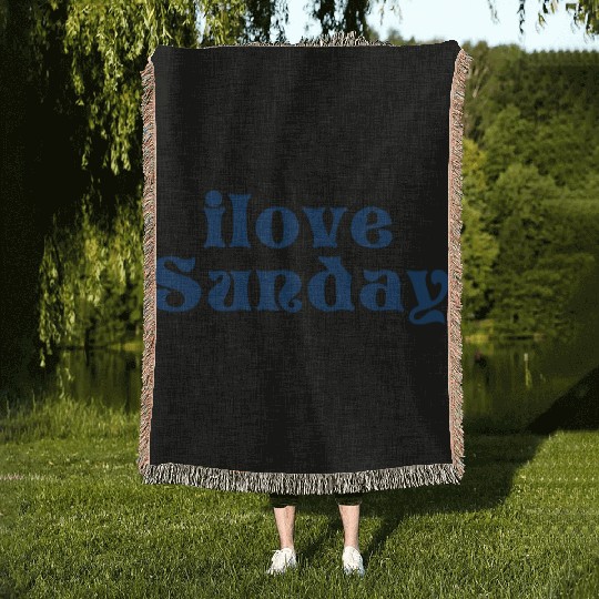 SUNDAY Woven Blankets