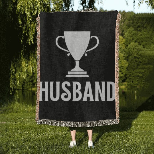 Trophy Husband Essential Woven Blankets