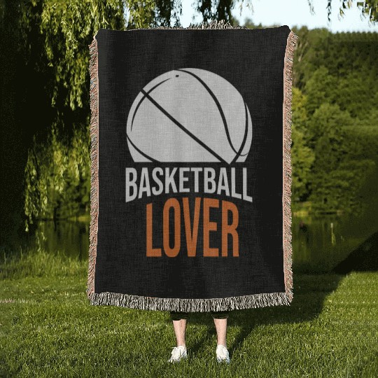 Basketball lover Woven Blankets