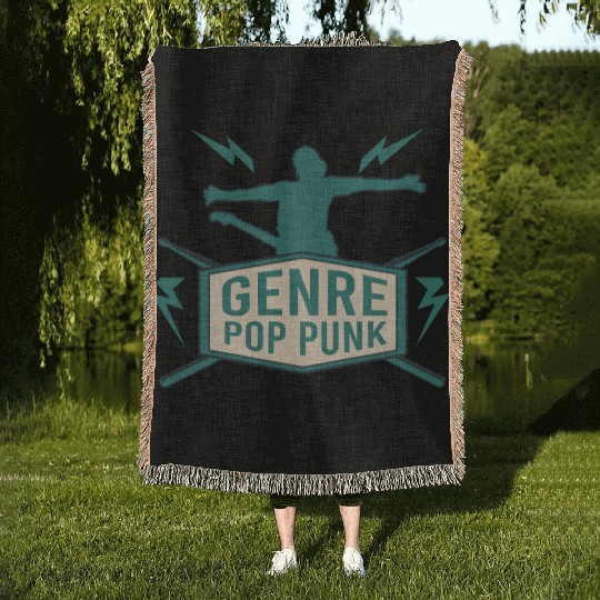 Genre Pop Punk Woven Blankets
