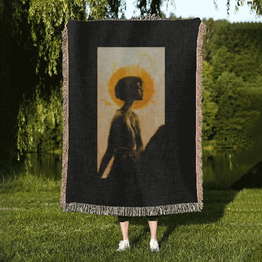 I'LL BACK MANIFEST Woven Blankets