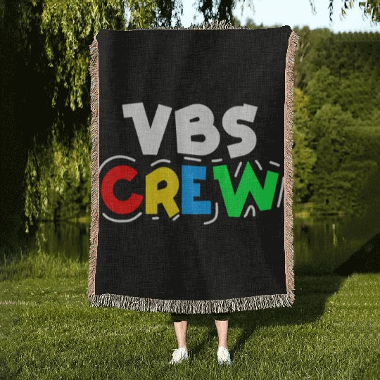 VBS Colorful Bible Vacation School Love Woven Blankets