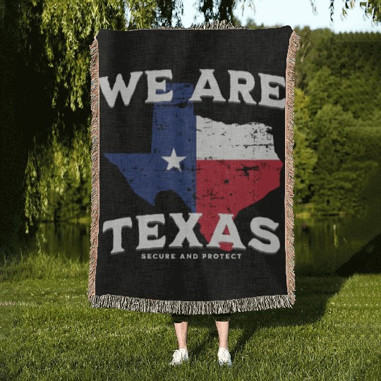 We are Texas! Woven Blankets
