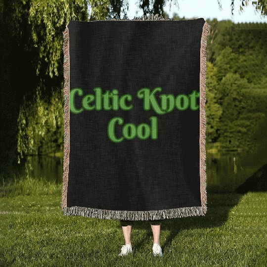 Celtic Knot Cool Woven Blankets