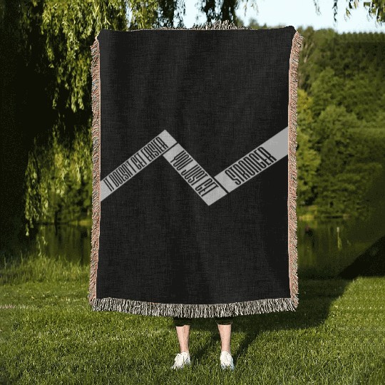 It Doesn't Get Easier You Just Get Stronger Gym Woven Blankets