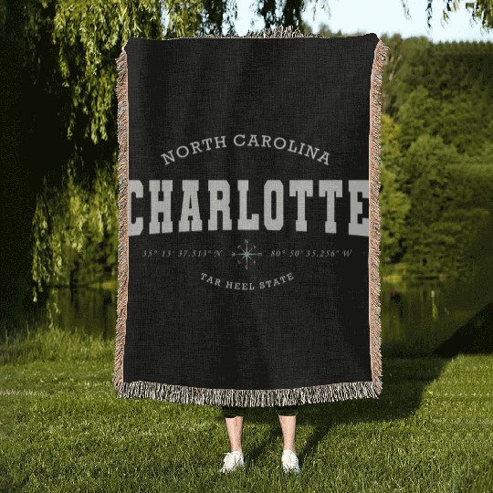 Charlotte (NC) USA Woven Blankets