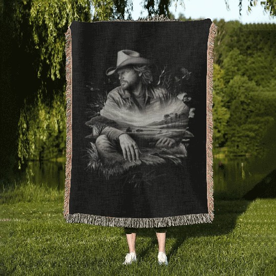 Toby Keith Woven Blankets