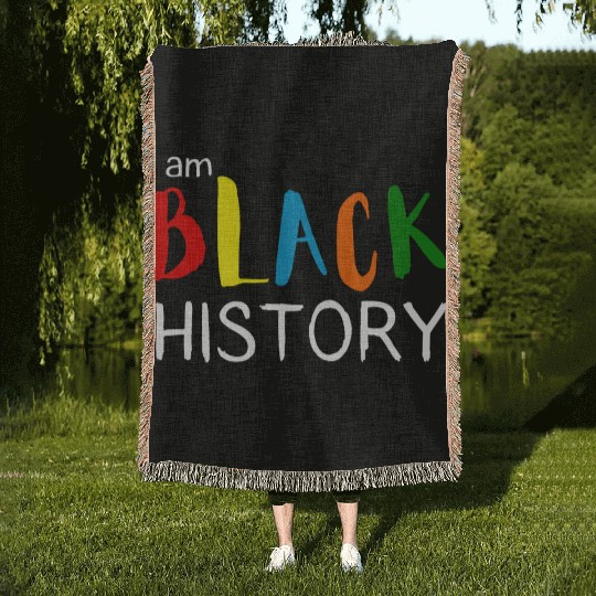 Black History Month Woven Blankets