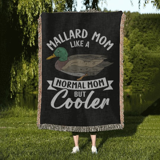 Mallard Duck Woven Blankets
