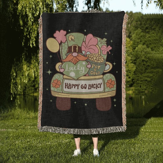 Happy Go Lucky Woven Blankets