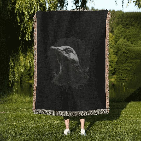 Crying Bird Woven Blankets