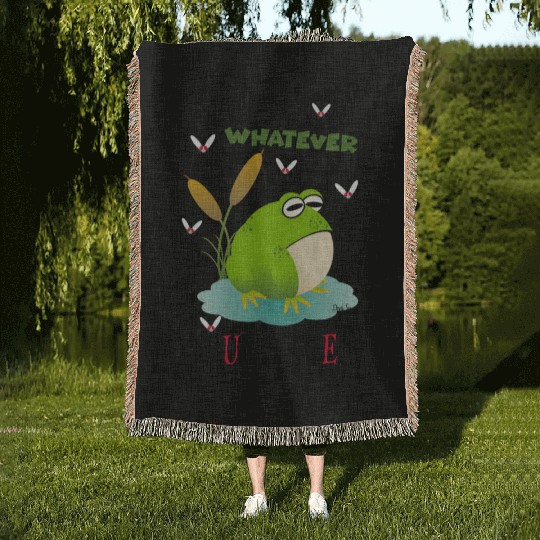 Cranky Toad Woven Blankets