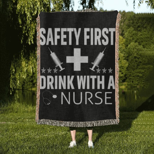 Nurse Woven Blankets