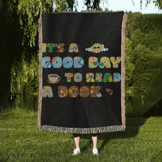Book Lover Women's day Woven Blankets