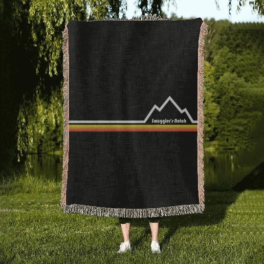 Smugglers' Notch Vermont Woven Blankets