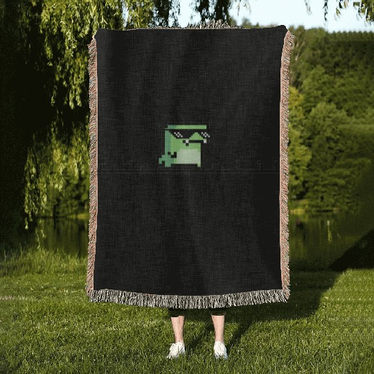 Peaceful rex Woven Blankets