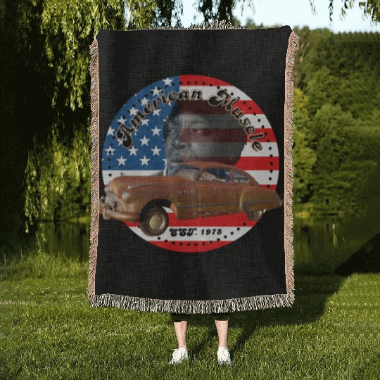 American Muscle Woven Blankets