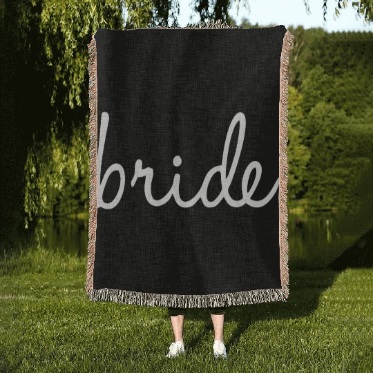 Bride's Blossom Woven Blankets