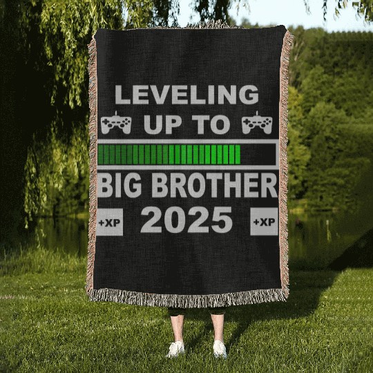 Level Up To Big Brother 2025 Woven Blankets