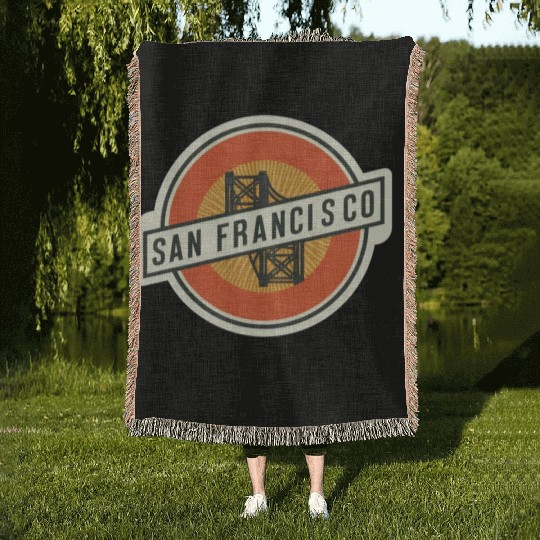 San Francisco Woven Blankets