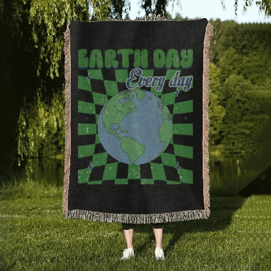 Earth Day 2024 Woven Blankets