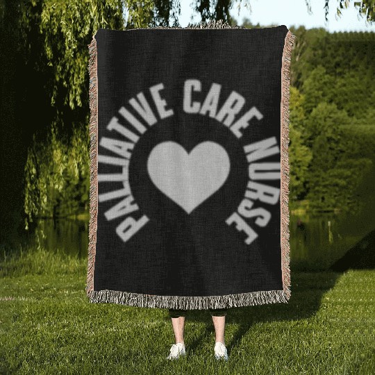 Palliative Care Nurse Pocket Woven Blankets