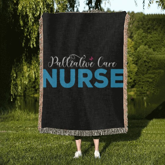 Palliative Care Nurse Woven Blankets